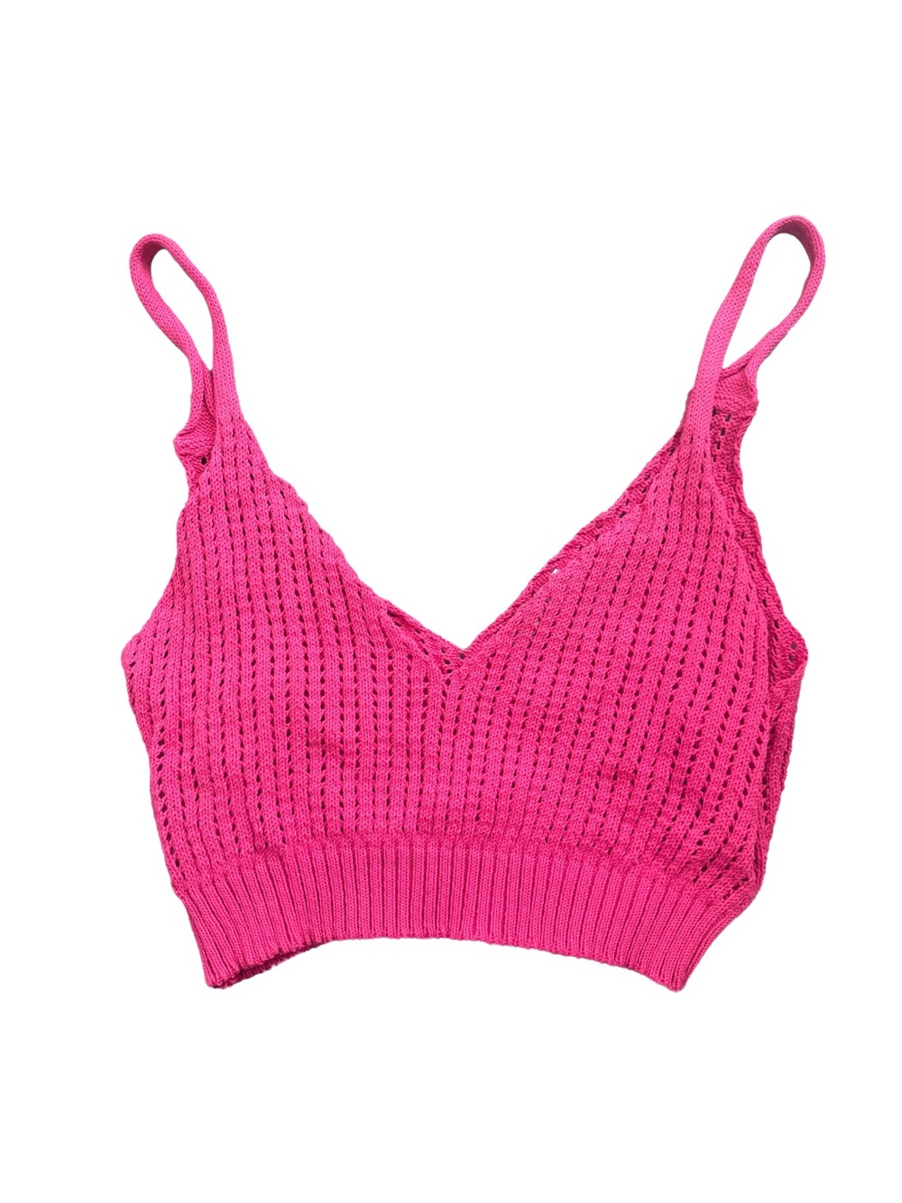 Zara Pink crop top size M